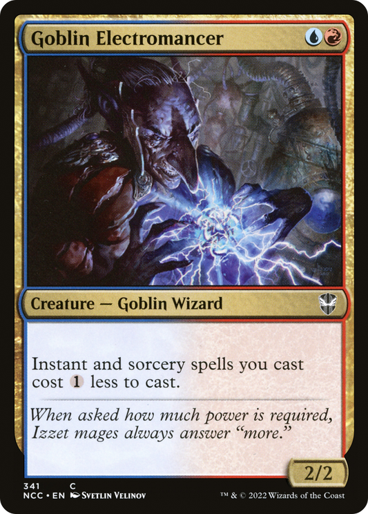 Goblin Electromancer (NCC-341) - New Capenna Commander