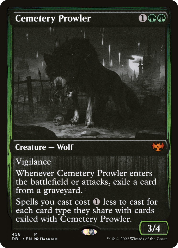 Cemetery Prowler (DBL-458) - Innistrad: Double Feature