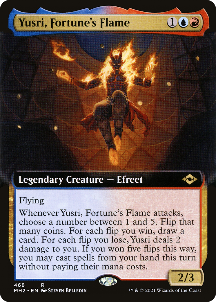 Yusri, Fortune's Flame (MH2-468) - Modern Horizons 2: (Extended Art)