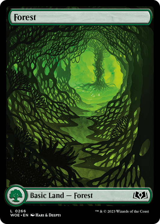 Forest (WOE-266) - Wilds of Eldraine: (Full Art)