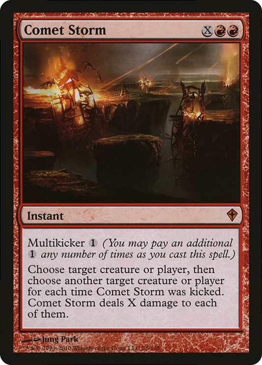 Comet Storm (P10-076) - Magic Player Rewards 2010