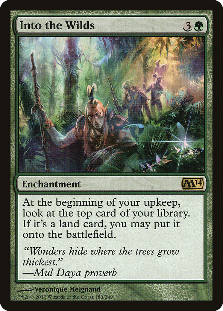 Into the Wilds (M14-180) - Magic 2014