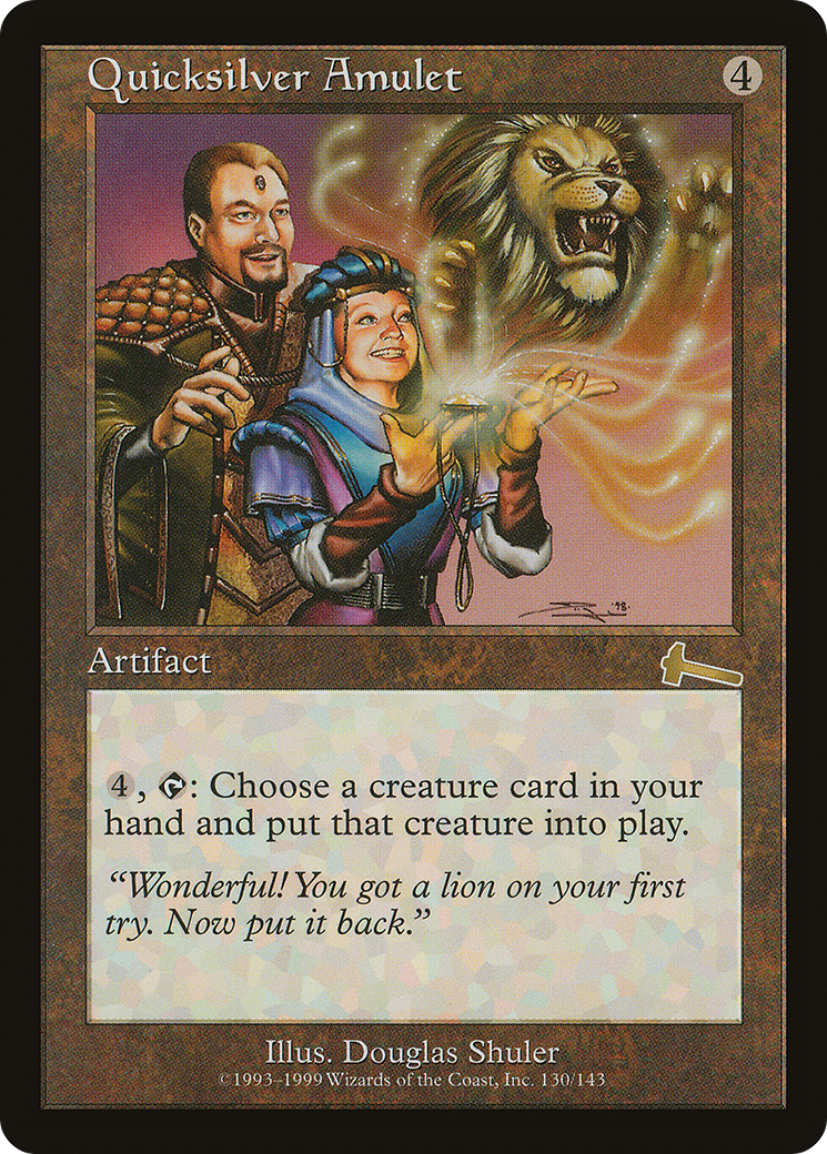 Quicksilver Amulet (ULG-130) - Urza's Legacy Foil