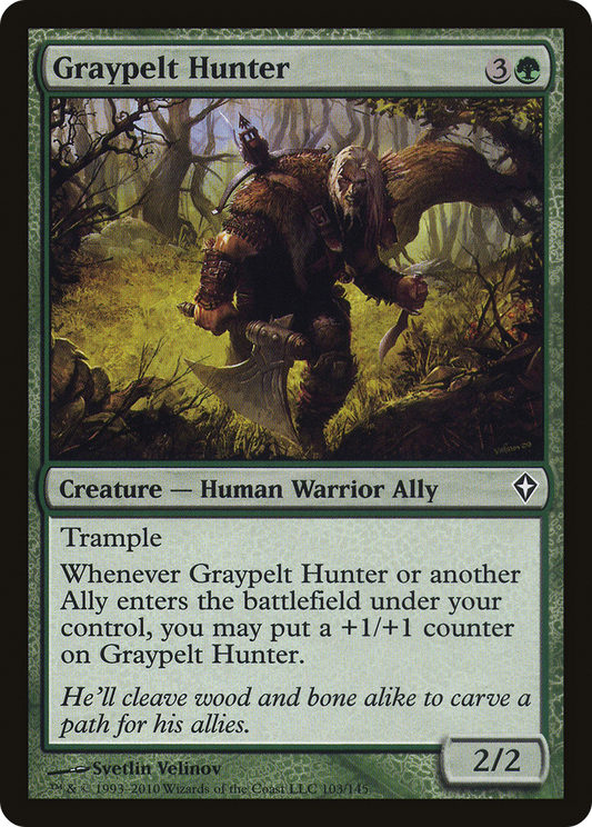 Graypelt Hunter (WWK-103) - Worldwake Foil