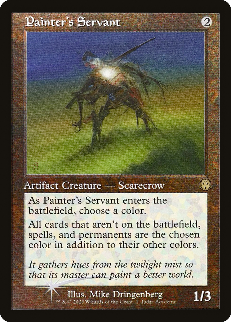 Painter's Servant (P23-001) - Judge Gift Cards 2023 Foil