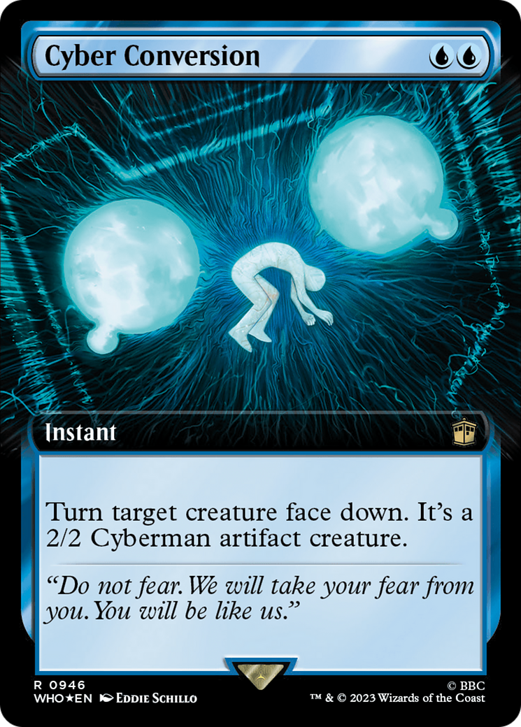 Cyber Conversion (WHO-946) - Doctor Who: (Extended Art) Foil