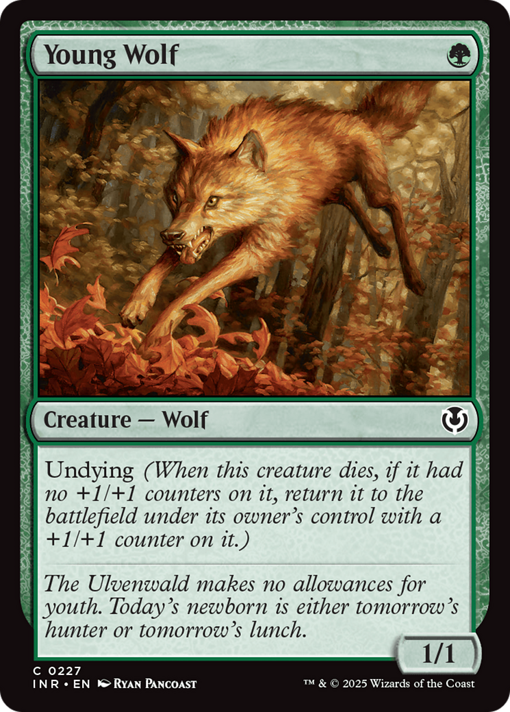 Young Wolf (INR-227) - Innistrad Remastered