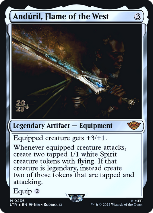 Anduril, Flame of the West (PRE-236) - Tales of Middle-earth Promos Foil