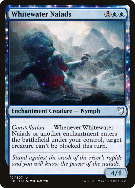 Whitewater Naiads (C18-112) - Commander 2018: (nyxtouched)