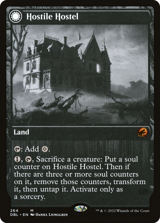 Hostile Hostel // Creeping Inn (DBL-264) - Innistrad: Double Feature: (Double Faced Transform)