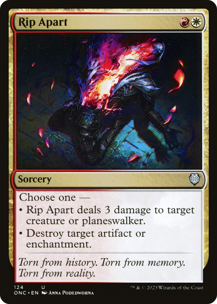 Rip Apart (ONC-124) - Phyrexia: All Will Be One Commander