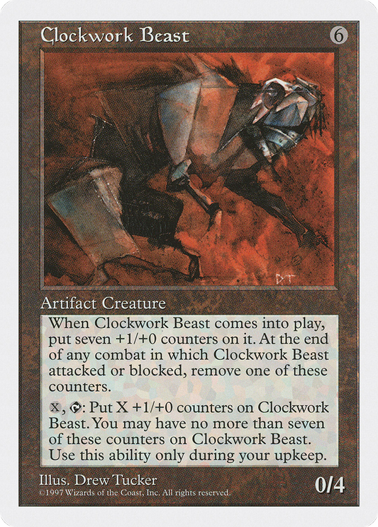 Clockwork Beast (5ED-356) - Fifth Edition