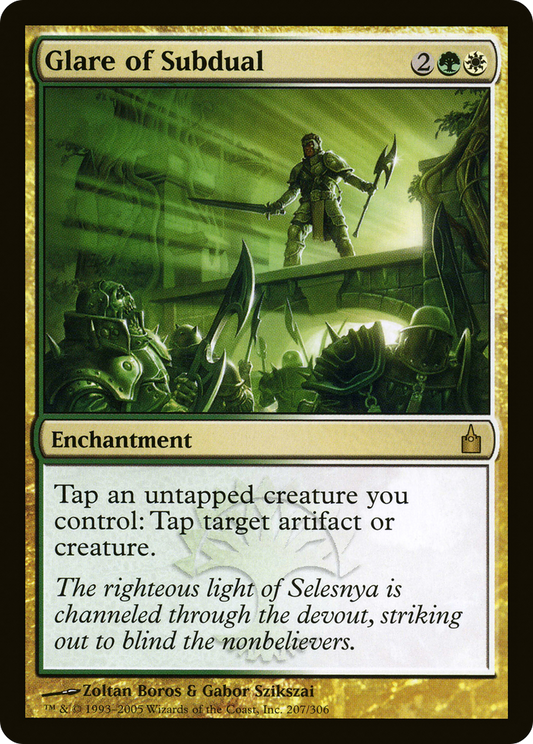 Glare of Subdual (RAV-207) - Ravnica: City of Guilds