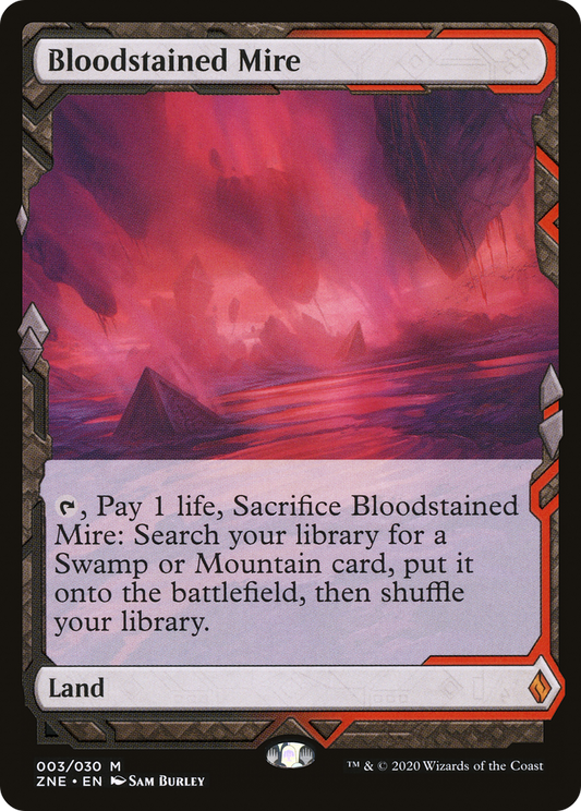 Bloodstained Mire (ZNE-003) - Zendikar Rising Expeditions