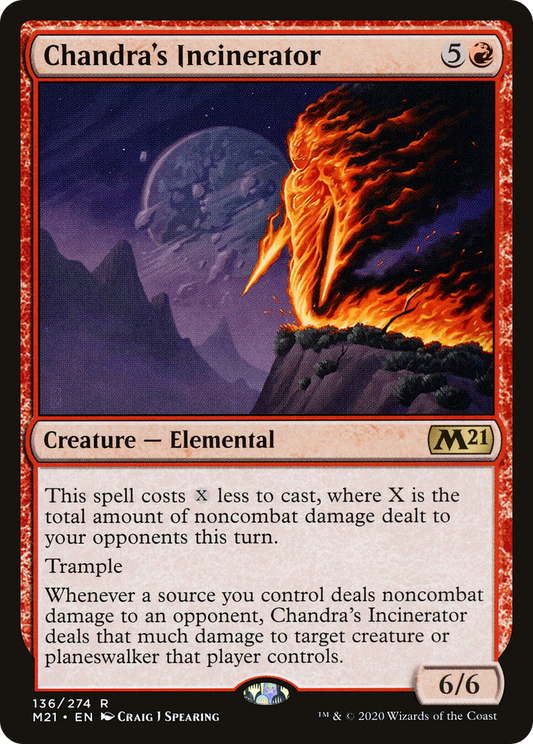 Chandra's Incinerator (M21-136) - Core Set 2021