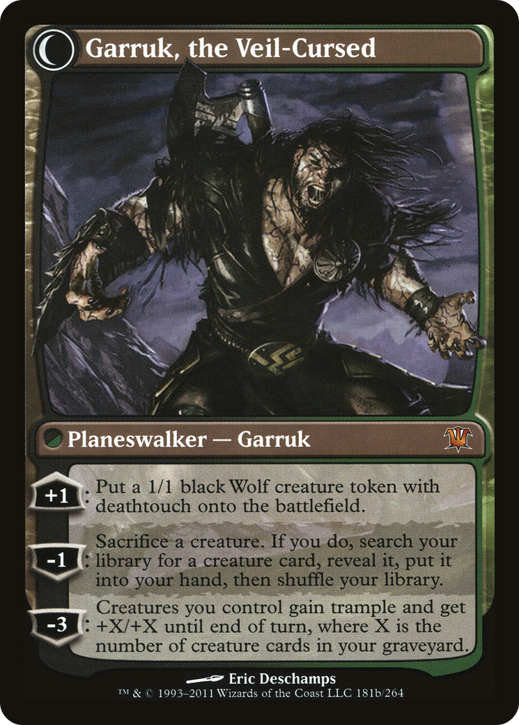 Garruk Relentless (LIST-ISD-181) - The List: (Double Faced Transform)