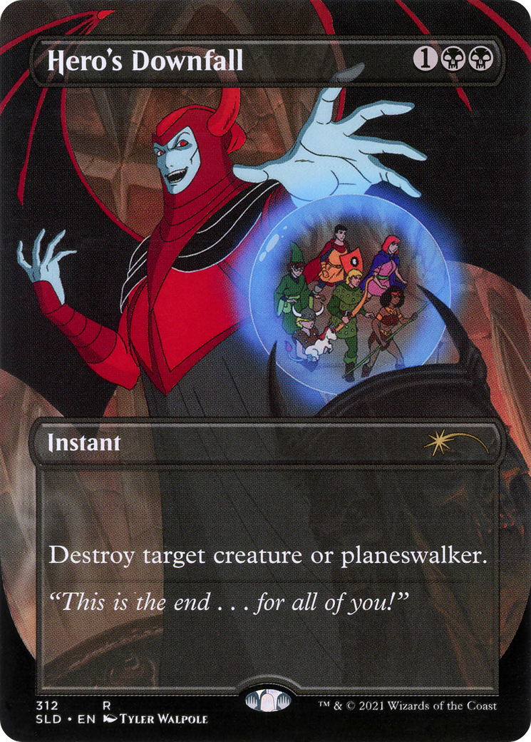 Hero's Downfall (SLD-312) - Secret Lair Drop Foil