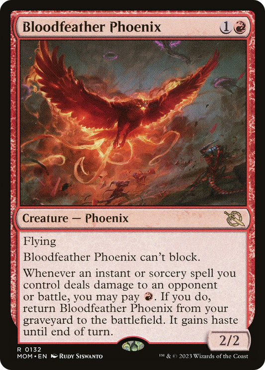 Bloodfeather Phoenix (MOM-132) - March of the Machine
