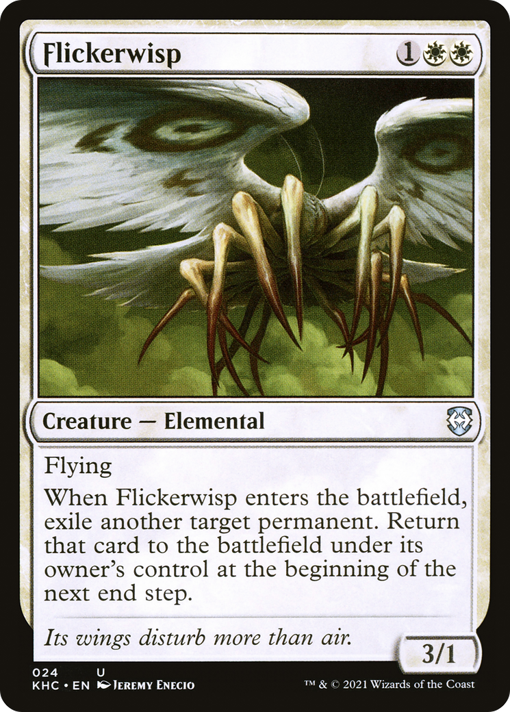 Flickerwisp (KHC-024) - Kaldheim Commander