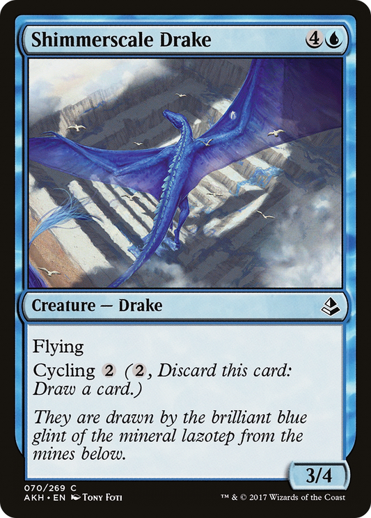 Shimmerscale Drake (AKH-070) - Amonkhet