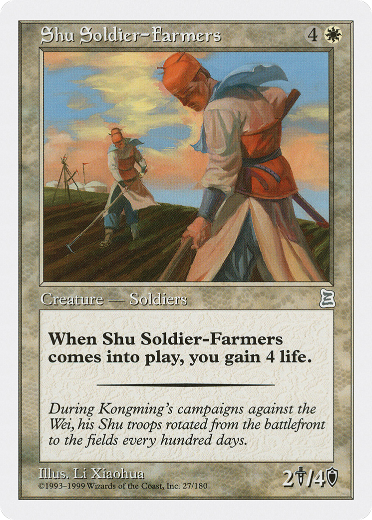 Shu Soldier-Farmers (PTK-027) - Portal Three Kingdoms