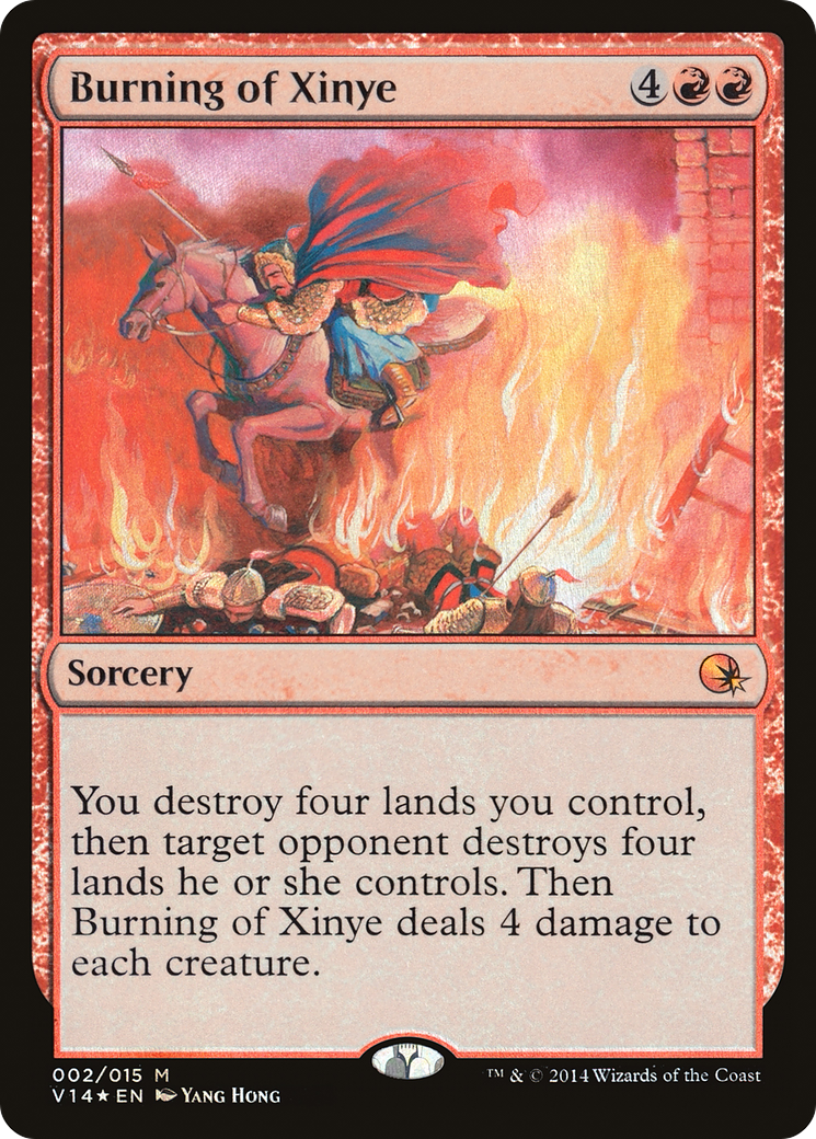 Burning of Xinye (V14-002) - From the Vault: Annihilation Foil