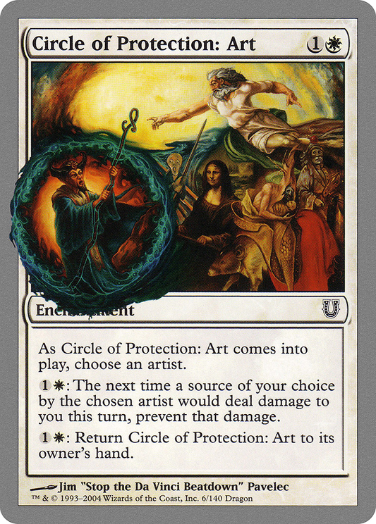 Circle of Protection: Art (UNH-006) - Unhinged