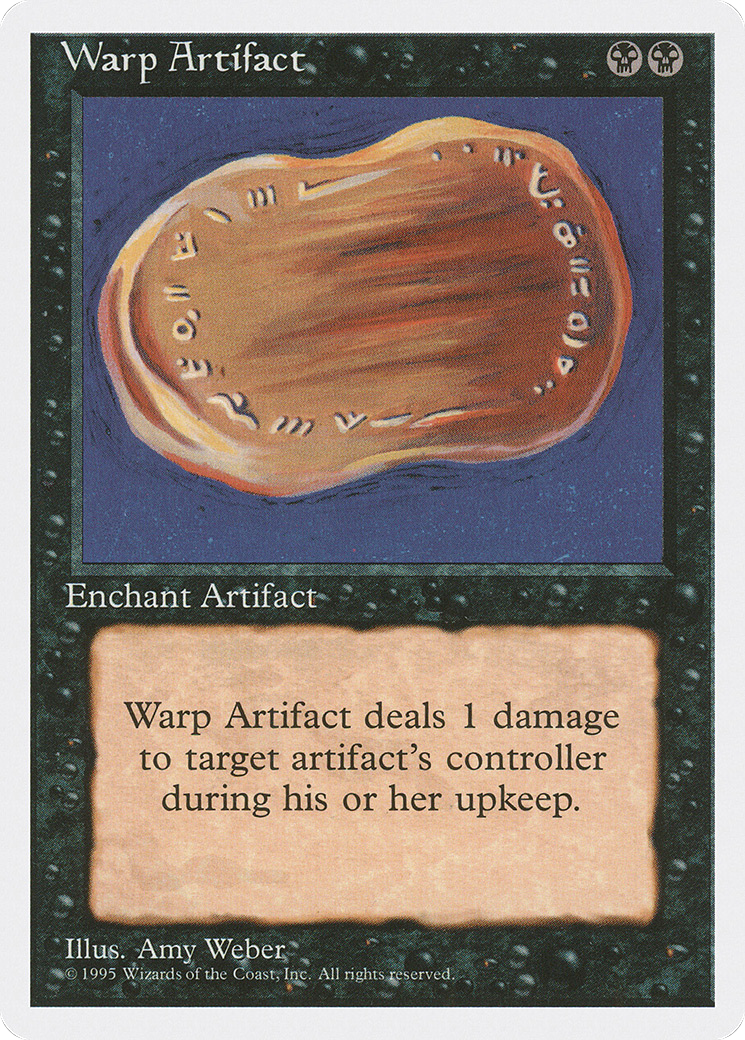 Warp Artifact (4ED-169) - Fourth Edition