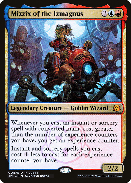 Mizzix of the Izmagnus (JDG-008) - Judge Gift Cards 2021 Foil