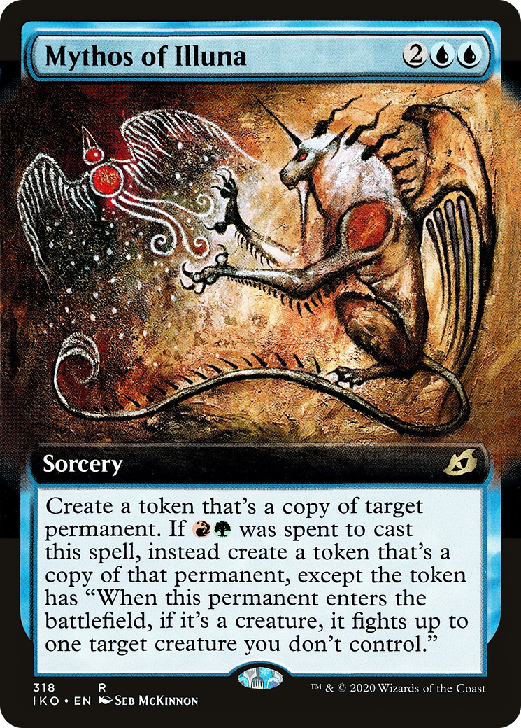 Mythos of Illuna (Extended Art)  (IKO-318) - Ikoria: Lair of Behemoths: (Extended Art)