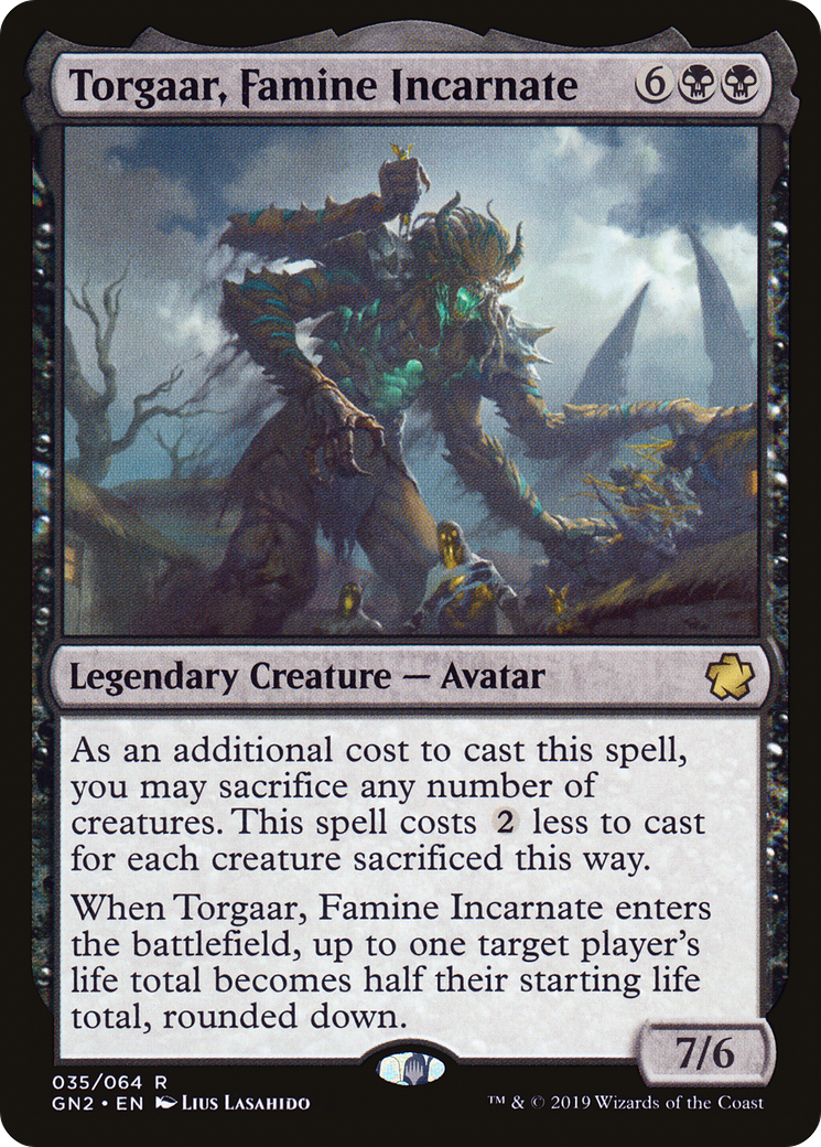 Torgaar, Famine Incarnate (GN2-035) - Game Night 2019