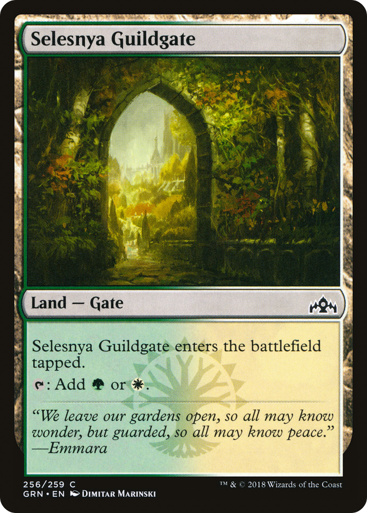 Selesnya Guildgate (GRN-256) - Guilds of Ravnica Foil