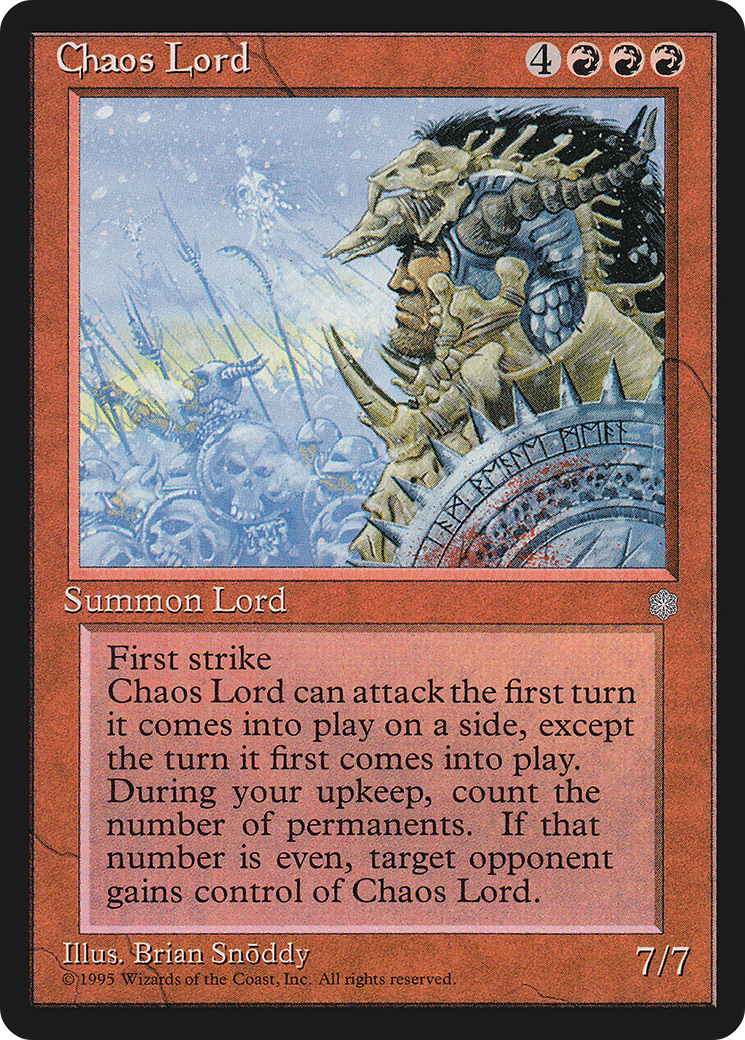 Chaos Lord (ICE-178) - Ice Age