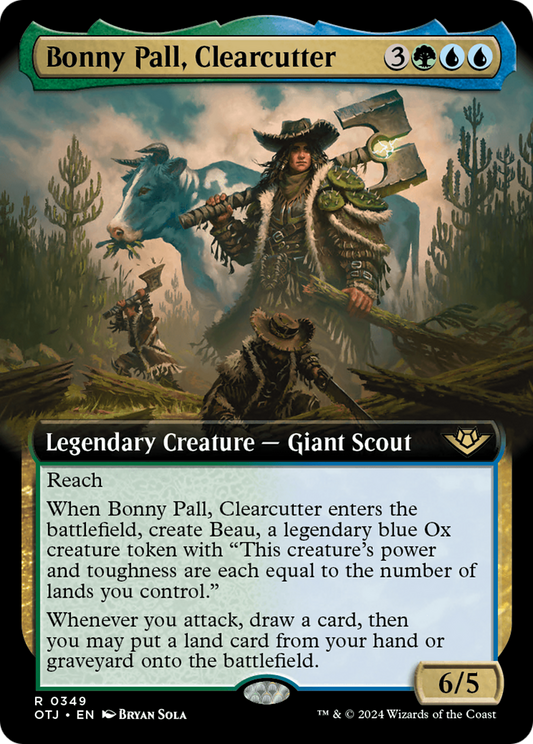 Bonny Pall, Clearcutter (Extended Art) (OTJ-349) - Outlaws of Thunder Junction: (Extended Art)