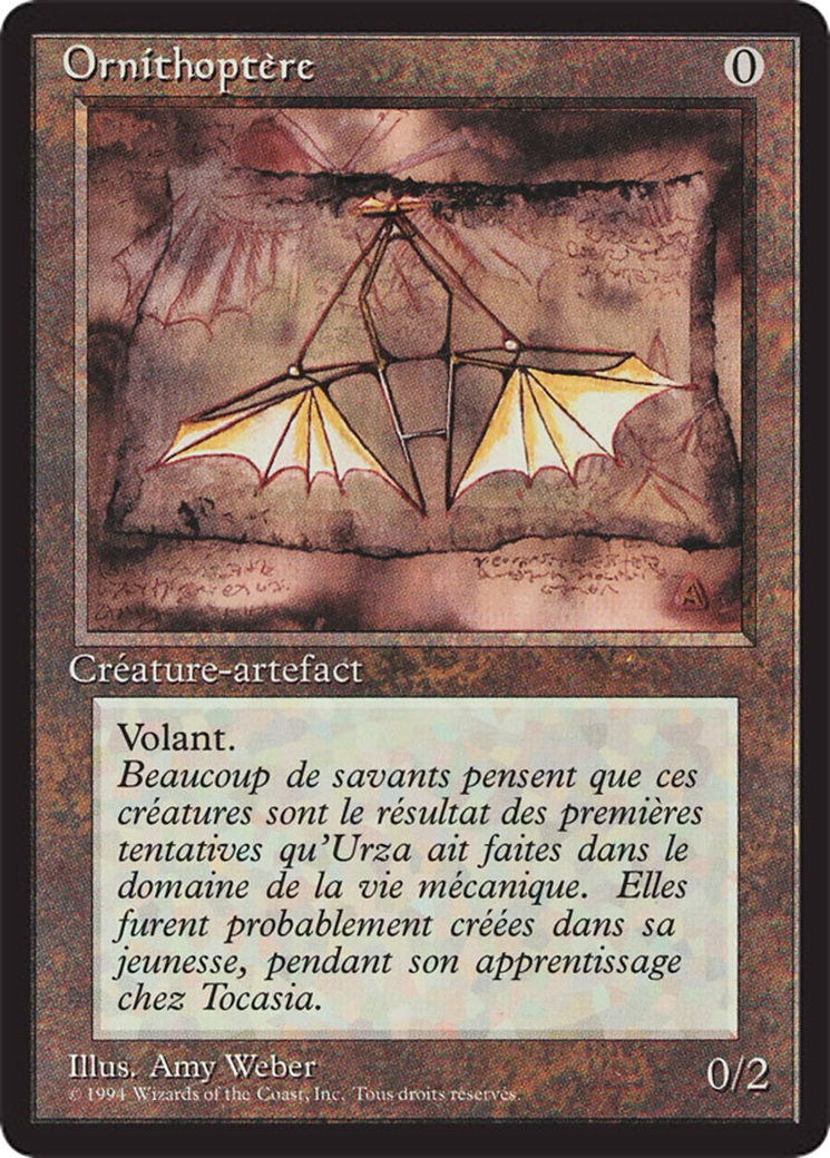 Ornithopter (FBB-270) - Foreign Black Border