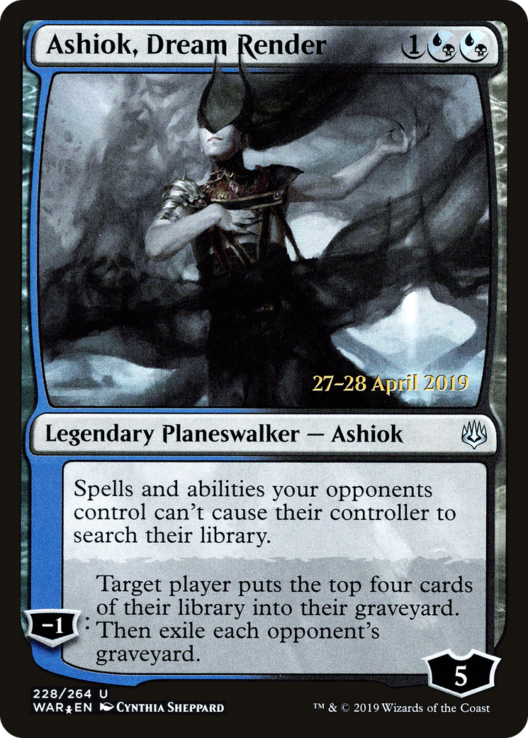 Ashiok, Dream Render (PWAR-228S) - War of the Spark Promos Foil