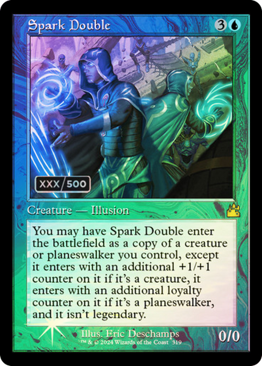 Spark Double (RVR-319Z) - Ravnica Remastered Foil