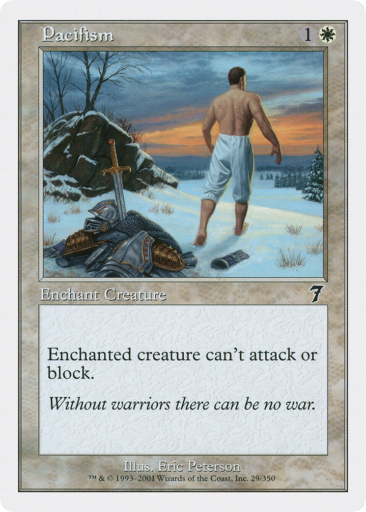 Pacifism (7ED-029) - Seventh Edition