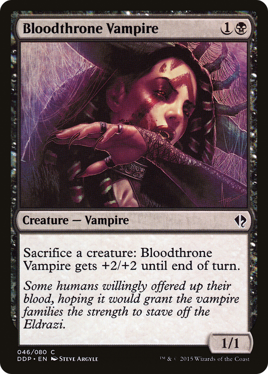 Bloodthrone Vampire (DDP-046) - Duel Decks: Zendikar vs. Eldrazi