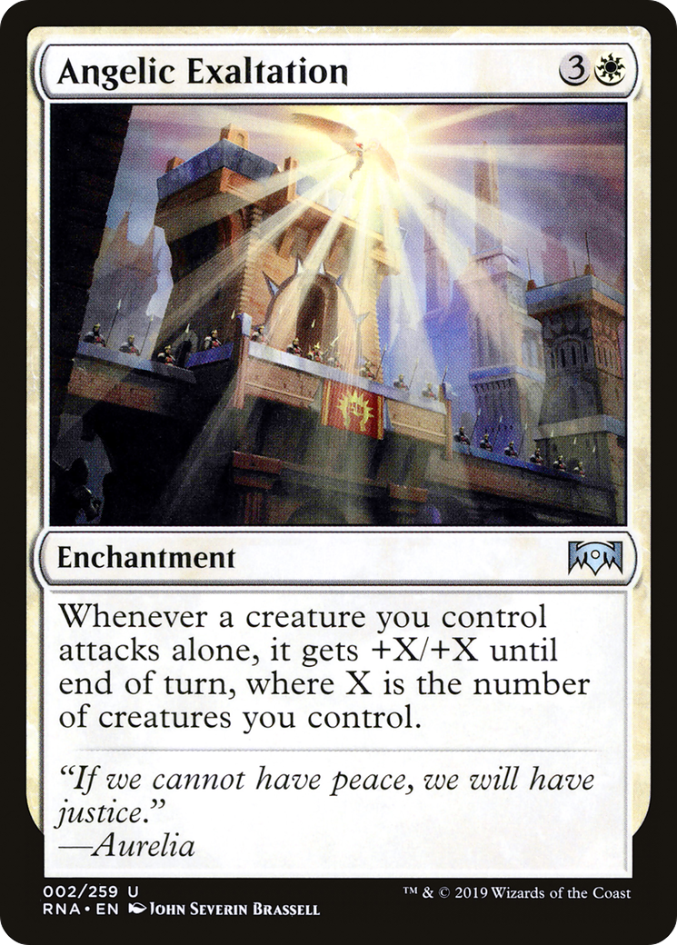 Angelic Exaltation (RNA-002) - Ravnica Allegiance