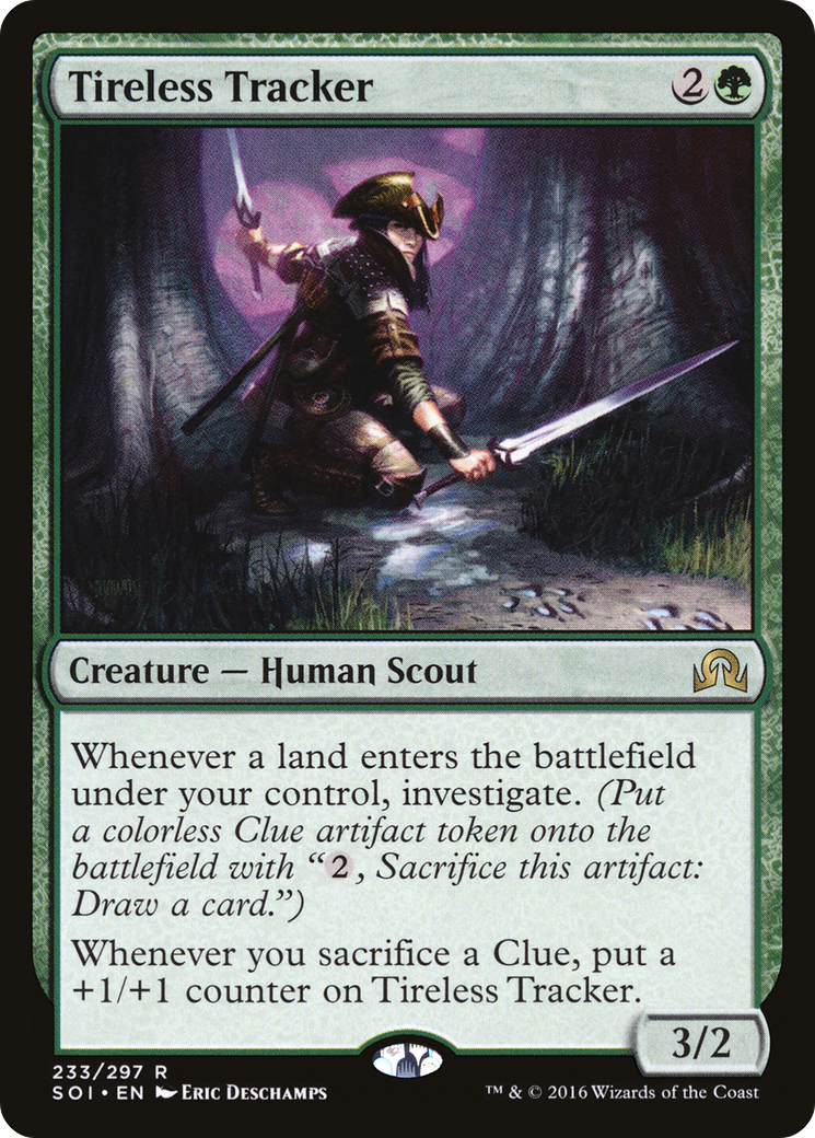 Tireless Tracker  (SOI-233) - Shadows over Innistrad