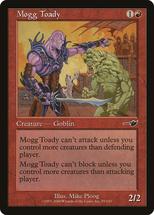 Mogg Toady (NEM-095) - Nemesis Foil