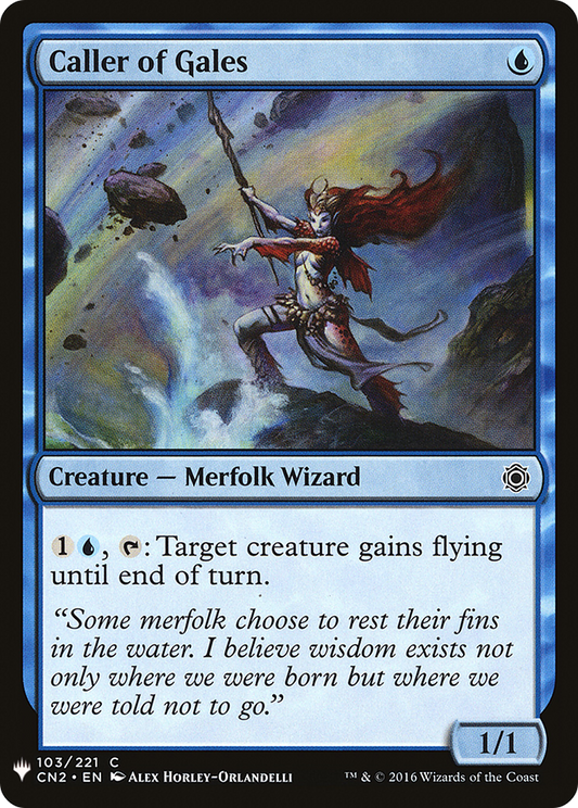 Caller of Gales (LIST-CN2-103) - The List