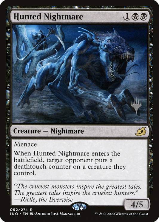 Hunted Nightmare (PIKO-92P) - Ikoria: Lair of Behemoths Promos