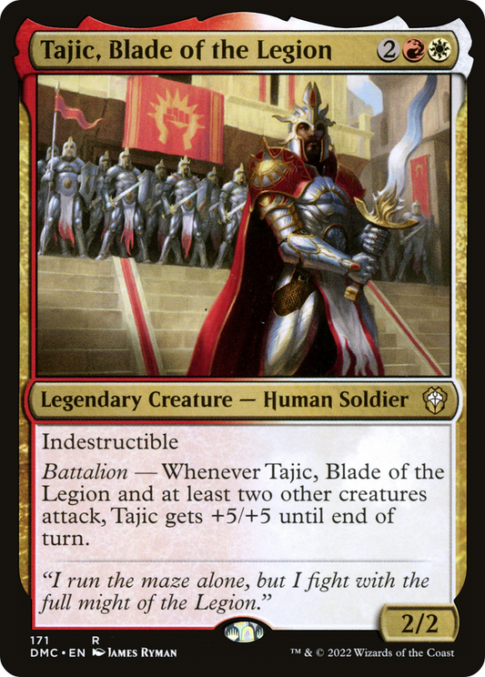 Tajic, Blade of the Legion (DMC-171) - Dominaria United Commander