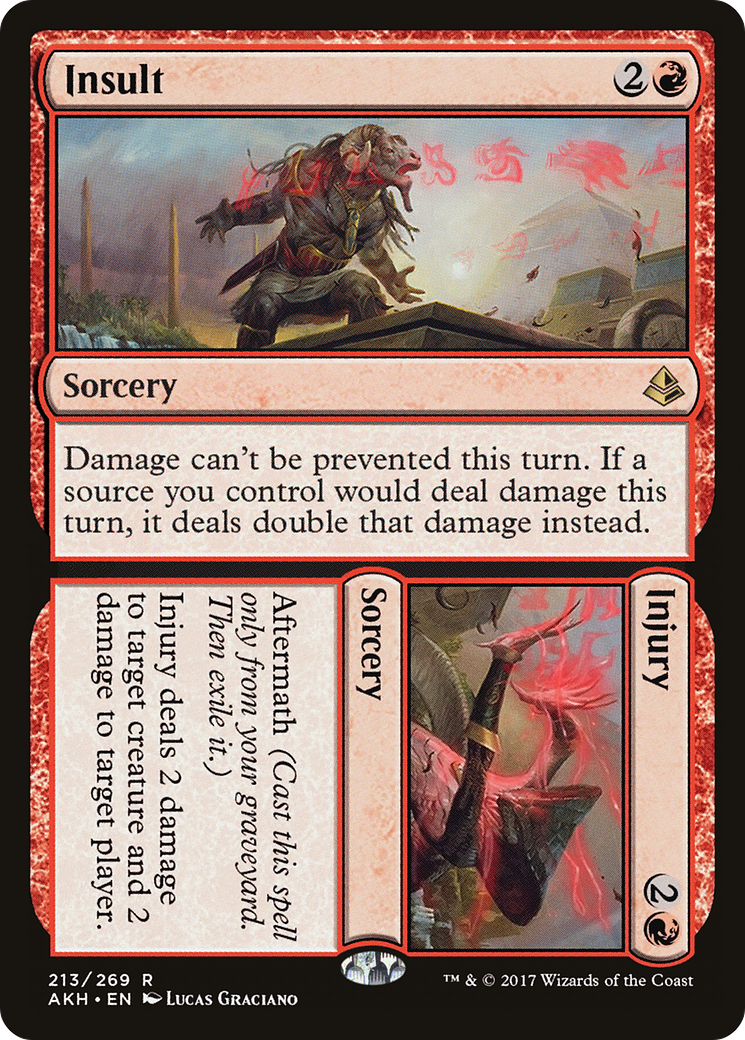 Insult // Injury (AKH-213) - Amonkhet