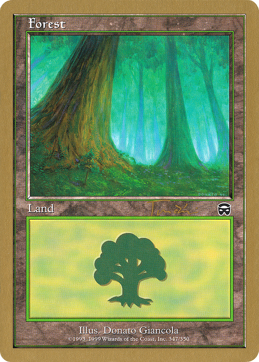 Forest (WC01-JT347A) - World Championship Decks 2001