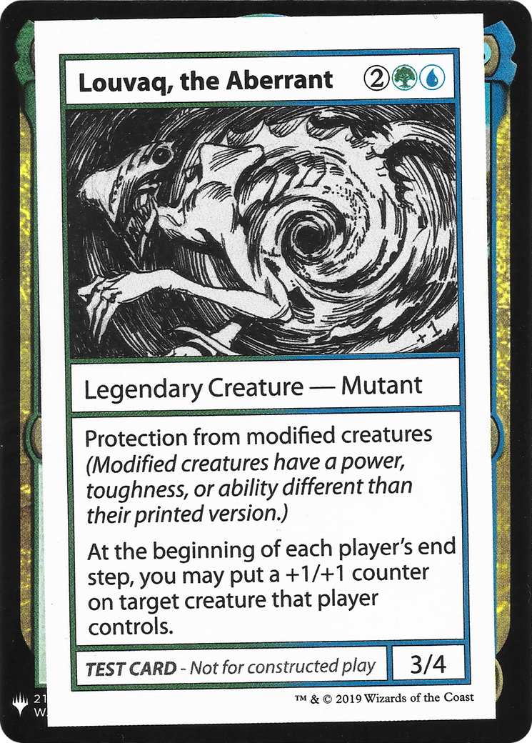 Louvaq, the Aberrant (CMB1-095) - Mystery Booster Playtest Cards 2019