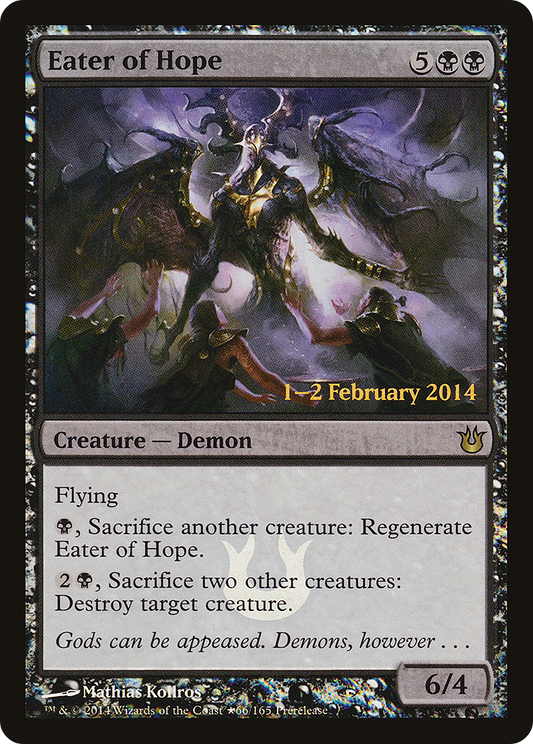 Eater of Hope (PRE-66★) - Born of the Gods Promos (Prerelease) Foil