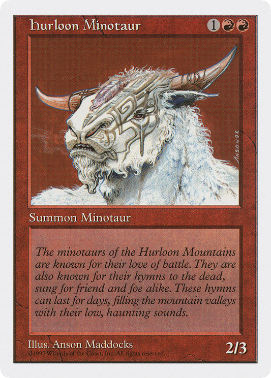 Hurloon Minotaur (5ED-240) - Fifth Edition